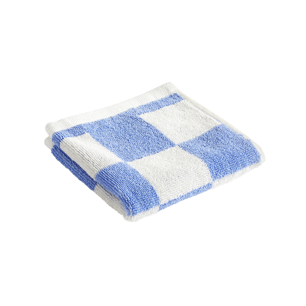 Cotton Wash Cloth in Sky Blue by HAY