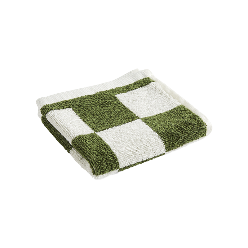 HAY Cotton Wash Cloth in Matcha Green Earl of East